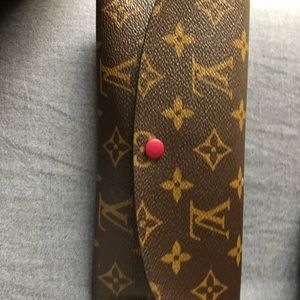 Emilie MNG FUSHSIA Louie Vuitton wallet only